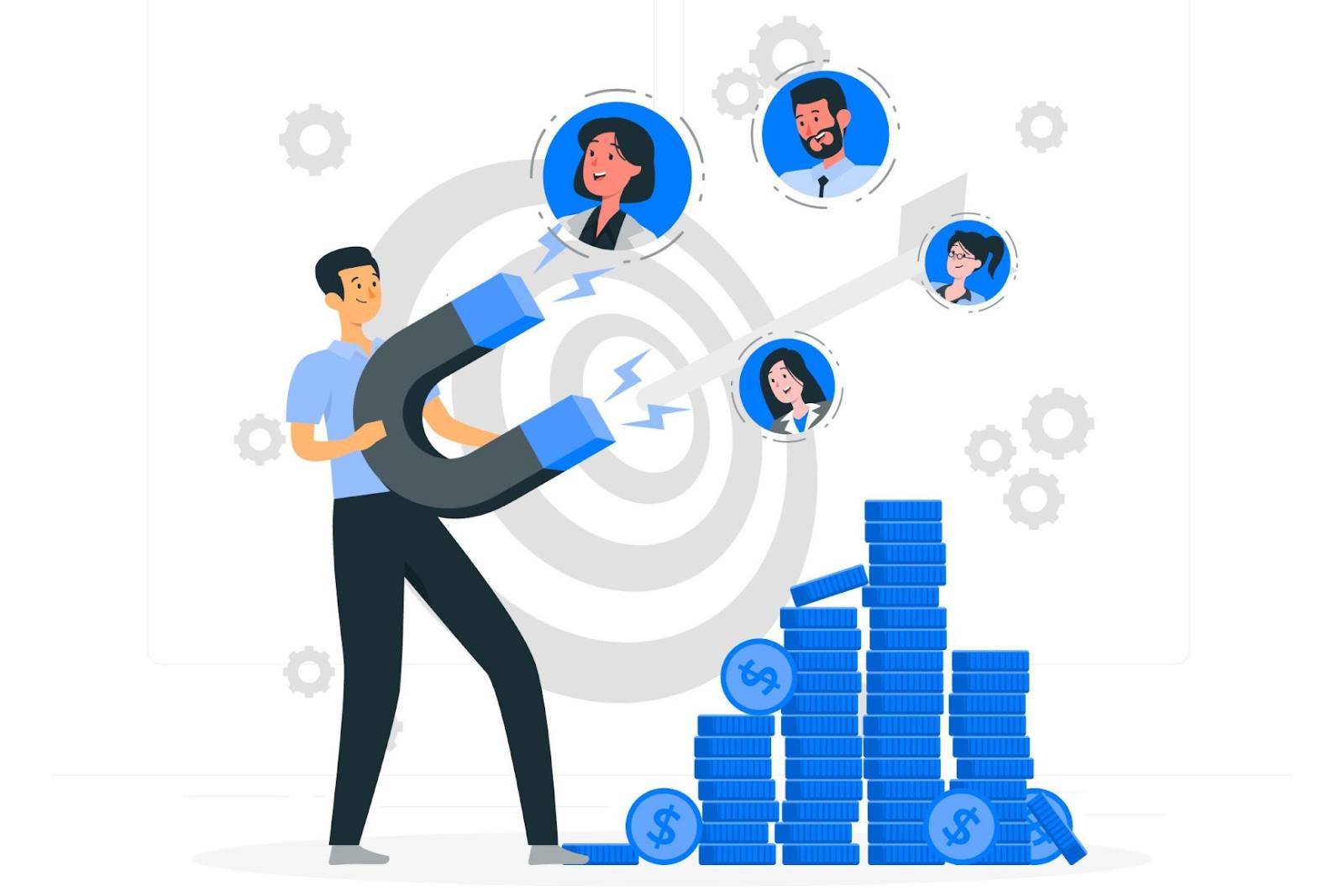 Cold calling Confidently making a B2B cold call, with a warm and friendly tone.