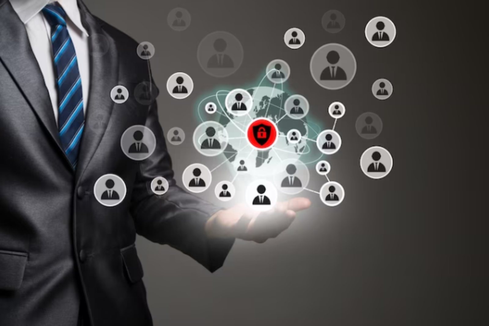 Illustration of ChatGPT interacting with profiles, symbolizing the challenges and nuances in identifying prospective buyers in B2B lead generation. AI tools are lagging behind when it comes to identifying specific profiles for lead generation.